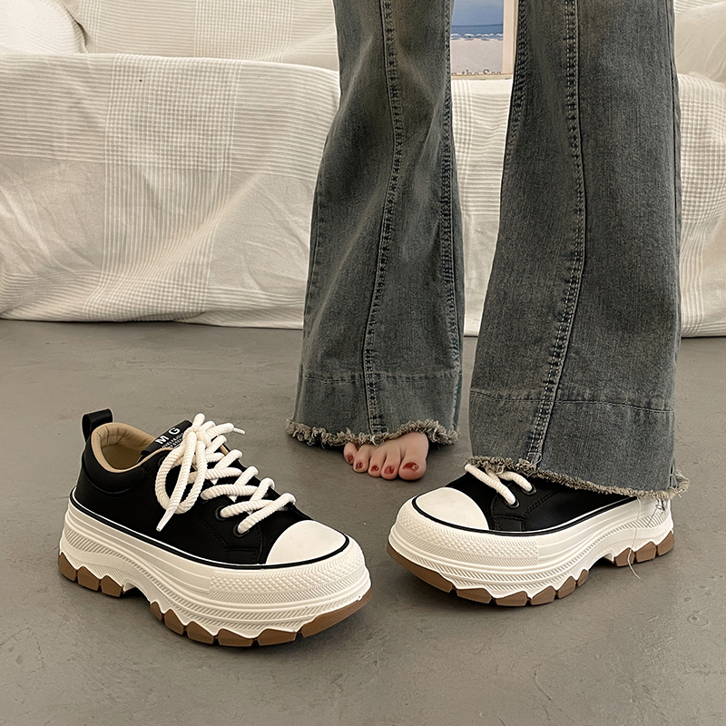 Casual Shoes For Women With Thick Sole And Elevated Design_voghion.com
