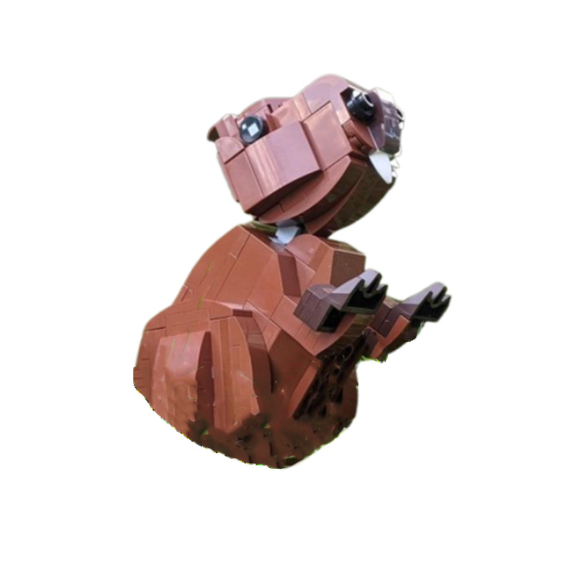 Simulated Animal Building Blocks Small Particle Assembly Toy_voghion.com