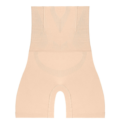 International trade cross-border high-waist corset waist cincher buttock-shaping pant postpartum flat-bottom one-piece corset waist cincher women's body-shaping leg cincher