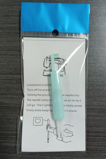 Máquina de coser de plástico para el hogar, enhebrador de agujas, cambiador de agujas, enhebrador automático portátil multicolor, fábrica al por mayor