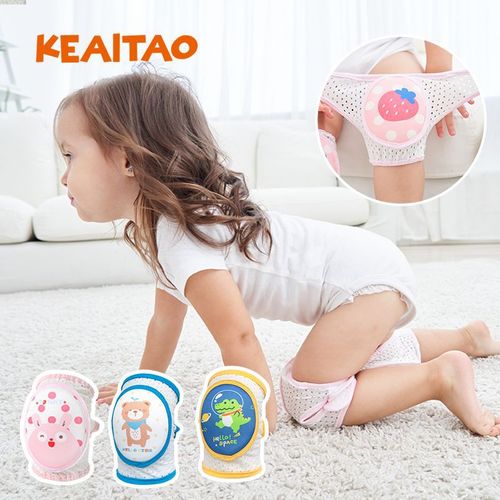 Cute children's knee pads adjustable summer baby toddler crawling elbow pads baby sports knee pads anti-fall
