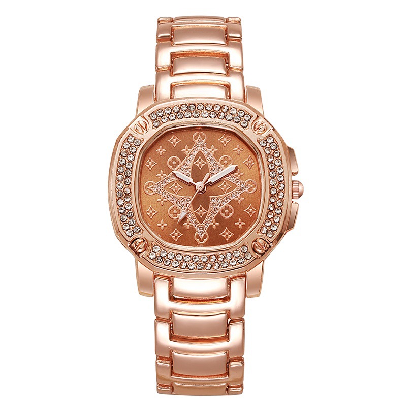 Nicho retro reloj de alta calidad simple estudiante correa de acero reloj de cuarzo impermeable reloj de mujer al por mayor