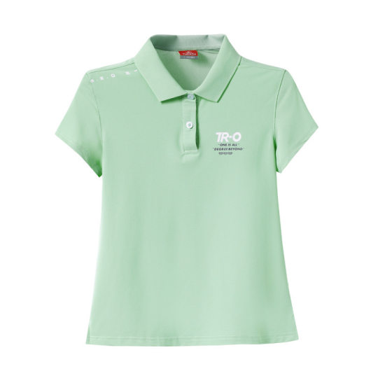 Short-sleeved T-shirt Women's Summer 2023 New Arrival Fashionable Elegant Middle-aged Mother Polo Shirt Printed Top All-match Turnaround Top