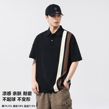 ��Ʒ��ƴɫ���������ݶ���Polo�����ļ��¿���ɱ���t����������