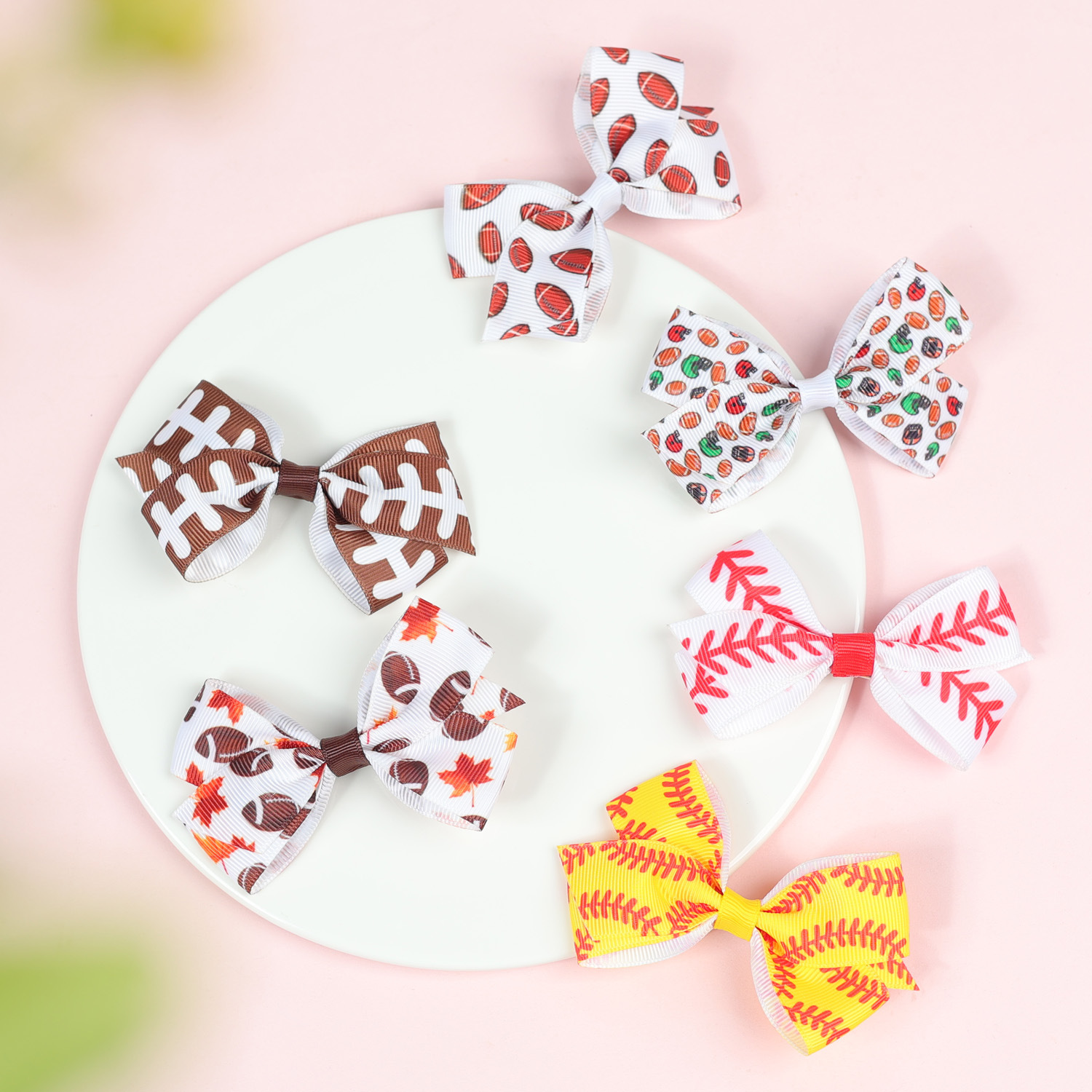 Kid's Cartoon Style Bow Knot Polyester Hair Clip display picture 5