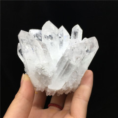 天然水晶 白水晶 水晶原石 水晶摆件 水晶 水晶原石 晶簇 水晶簇