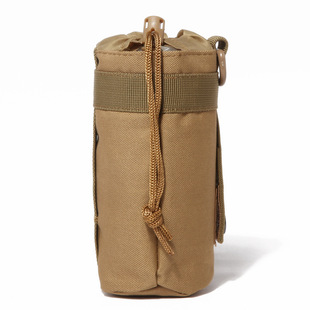 Outdoor Tactical Sports Water Bottle Bag, Multifunctional Molle Accessory Hanging Bag, Mountaineering and Cycling Water Bottle Waist Bag Hanging Bag