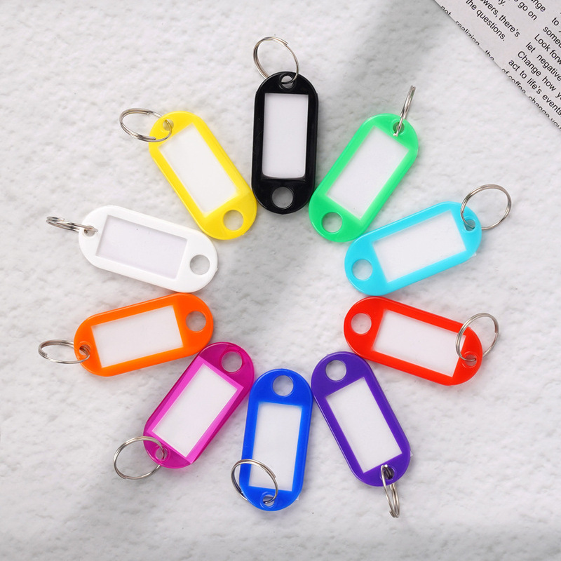 Key Tags, Plastic Number Tags, Colorful Keychains, Luggage Tags, Label Classification, Tagable Hang Tags, Key Tags