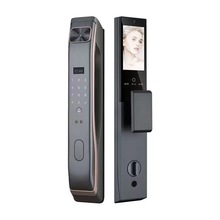 米立多指多星锁滴指纹锁 人脸识别可视监控WiFi远程密码智能门锁