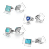 Fashionable high-end sapphire set, European style, with gem