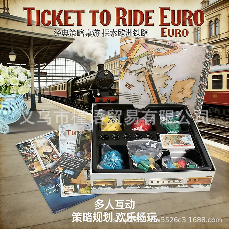 Railway Ticket to Ride Europe America English Version of the World Travel Board Game Railway Ticket to Ride Europe America English Version of the World Travel Board Game