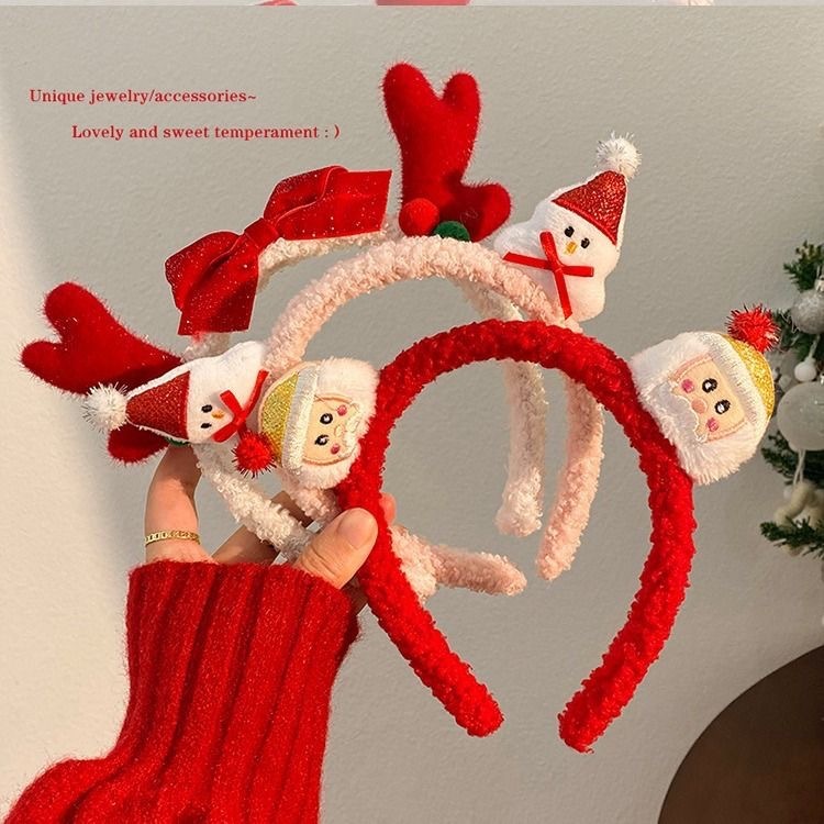 クリスマスのかわいい熊のぬいぐるみのカチューシャ|undefined