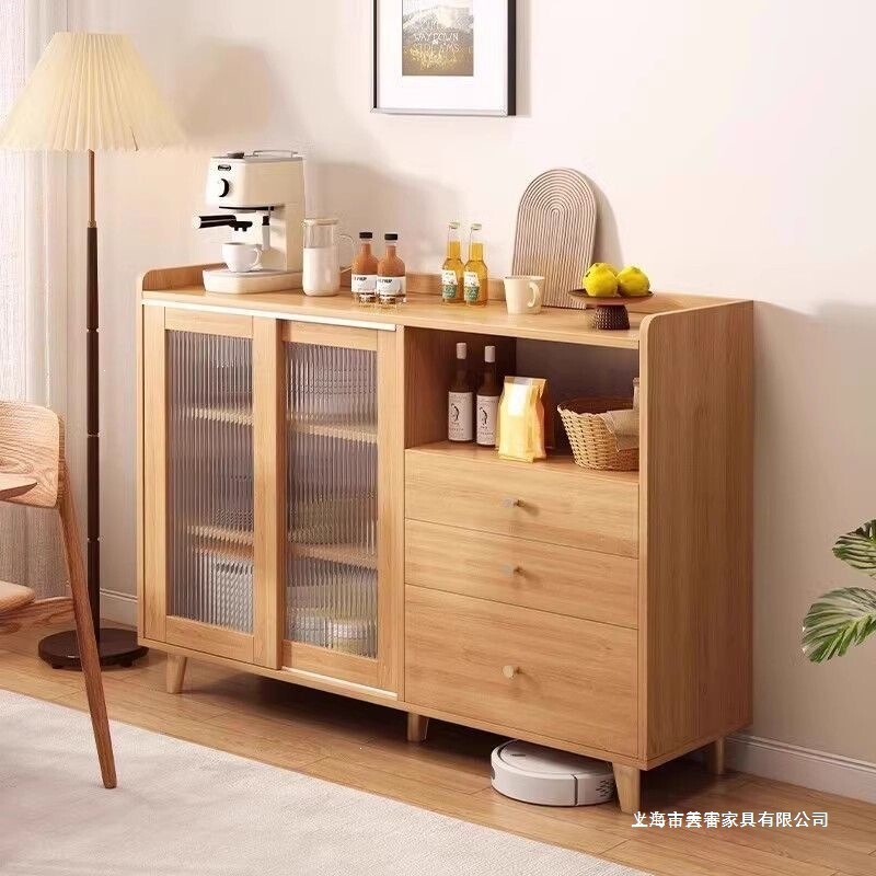 Storage Cabinet Kitchen Sideboard Solid Wood Japanese-Style Storage Cabinet Storage Cabinet Kitchen Cabinet Wall-Mounted Integrated Color Living Room Tea Cabinet Storage Cabinet Kitchen Sideboard Solid Wood Japanese-Style Storage Cabinet Storage Cabinet Kitchen Cabinet Wall-Mounted Integrated Color Living Room Tea Cabinet