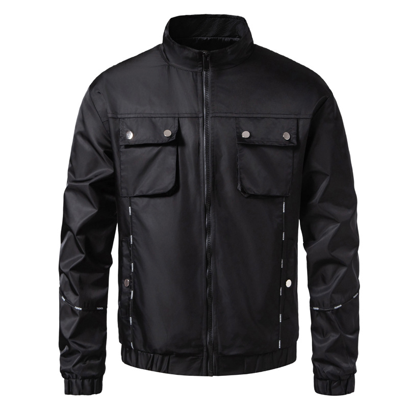 Waterproof Flight Windbreaker, Autumn Winter Coat, Motorcycle Jacket, Outdoor Jacket_voghion.com