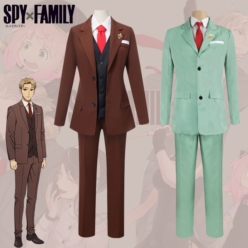 Spy Play House Cos Male Protagonist Fujie Suit Stage Performance Cosplay Male Suit