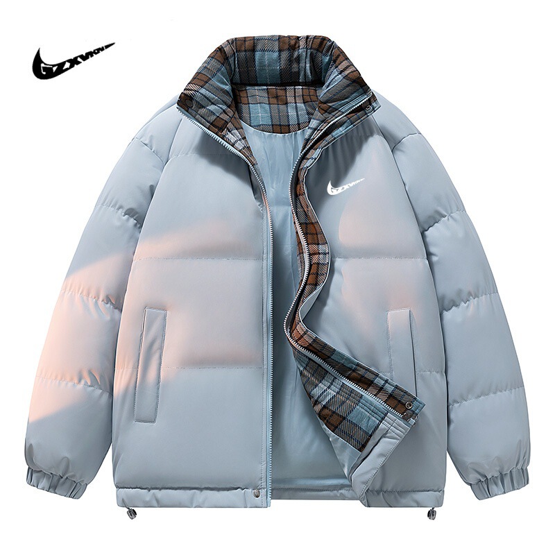 Stand Collar Puffer Jacket for Men, New Winter Style, Thickened and Warm, Loose Fit, Camouflage Patchwork Cotton Coat, Fashionable and Versatile Outerwear for Young People Stand Collar Puffer Jacket for Men, New Winter Style, Thickened and Warm, Loose Fit, Camouflage Patchwork Cotton Coat, Fashionable and Versatile Outerwear for Young People