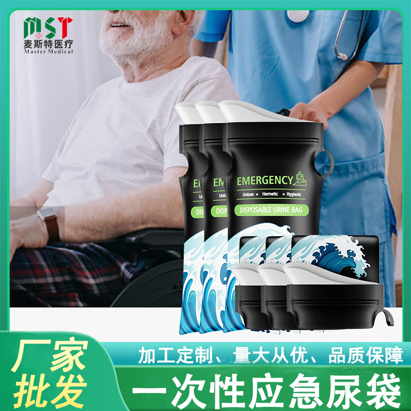 Disposable toilet bag