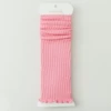 23365 combed cotton calf socks pink