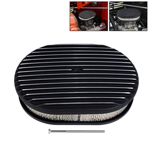 Avtomobil modifikasiyası 12inch oval tam diametrli hava filtri