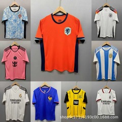 2425赛季球迷版足球服皇马巴塞葡萄牙西甲荷兰里昂足球球衣
