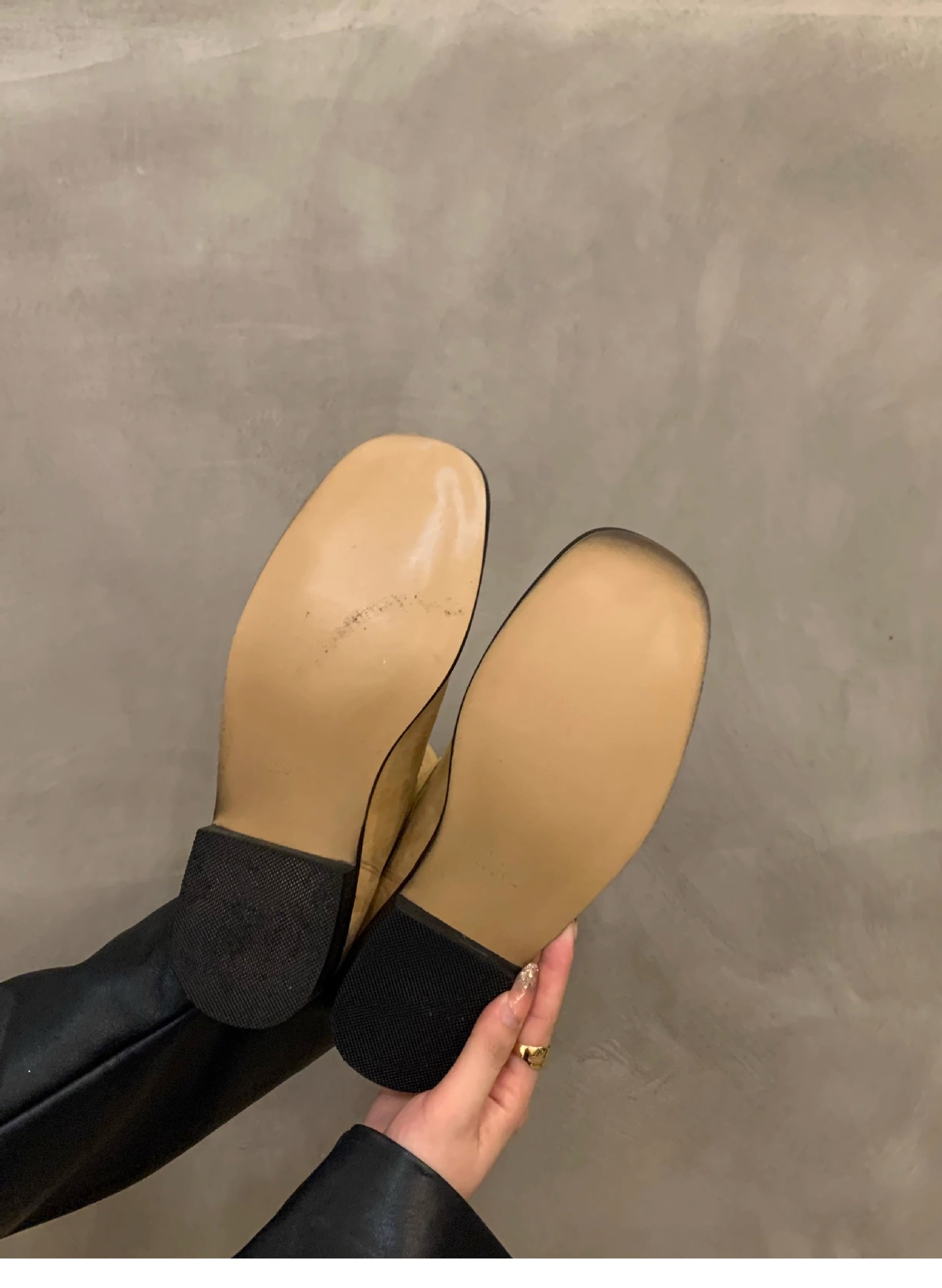 Dicker Absatz Khaki Mid Knight Damen Frühling und Herbst 2023 Neue Sommer-Wildleder-Langarmstiefel_voghion.com