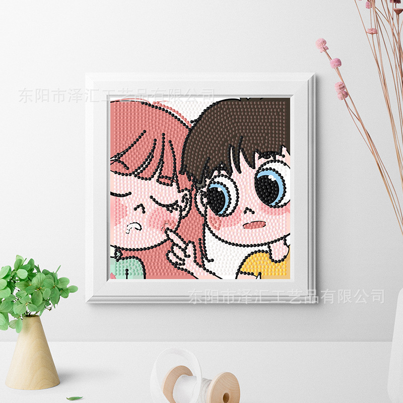 Nuevos niños 5d educativos rhinestone pintura hecha a mano DIY diamante pintura juguete creativo dibujos animados princesa serie image 24
