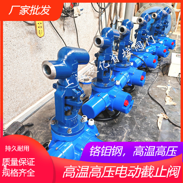 智能型电动截止阀 锅炉蒸汽 电站截止阀J961Y-P54 170V DN32