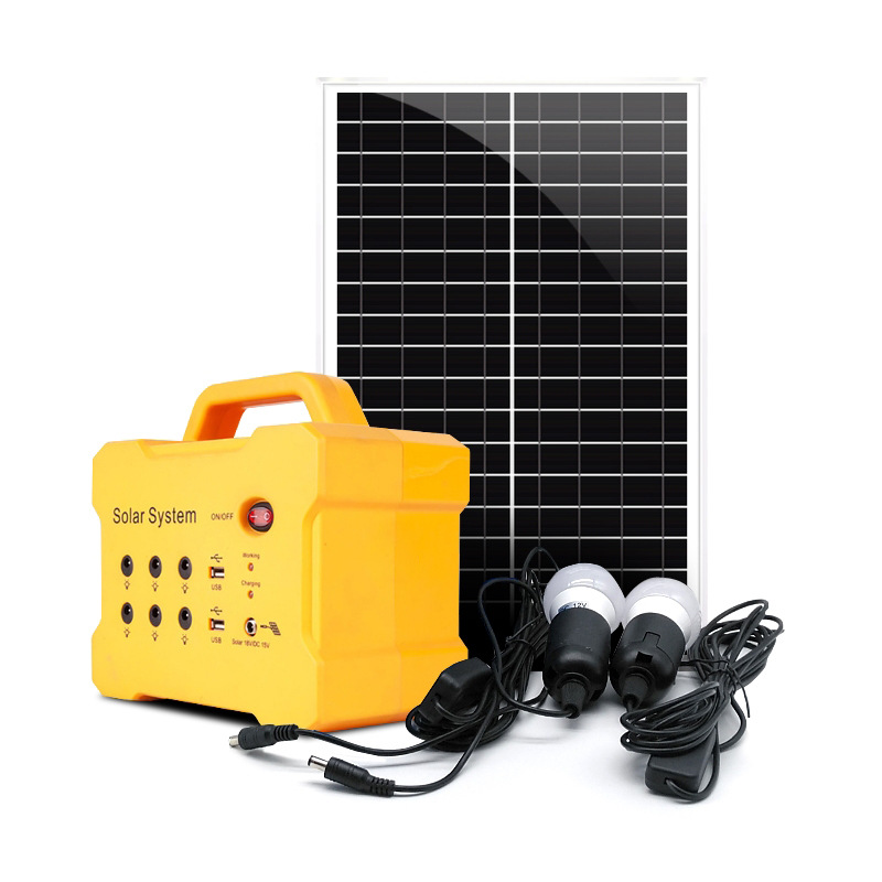 厂家直供10W30w20w太阳能发电系统 出非洲多功能太阳能发电系统厂