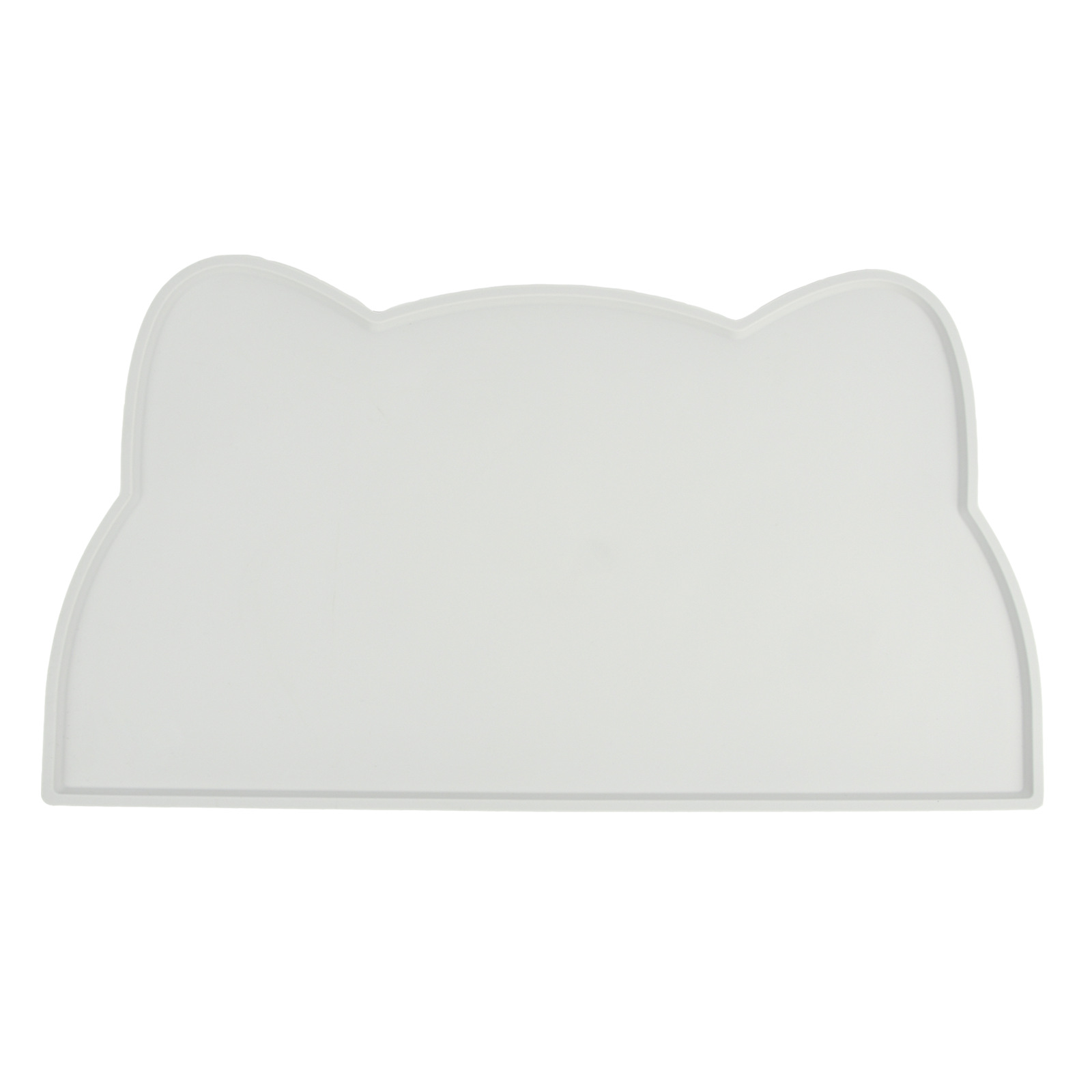 En stock grande de silicona para mascotas mantel impermeable antideslizante a prueba de fugas estera de comida gato perro mantel Tipo de gato estera