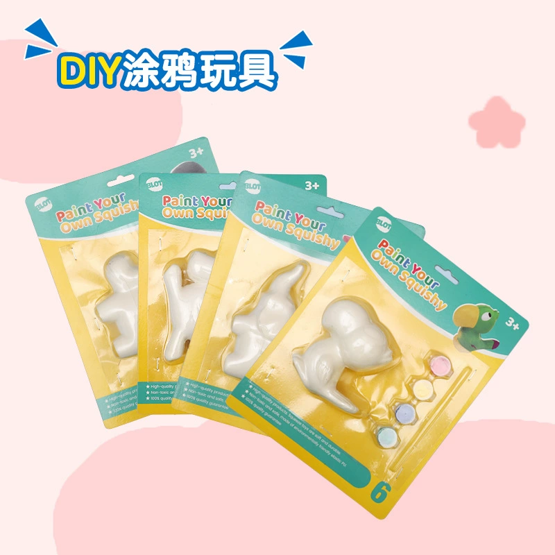 Doll, castle for students, smart toy, DIY, unicorn, graffiti