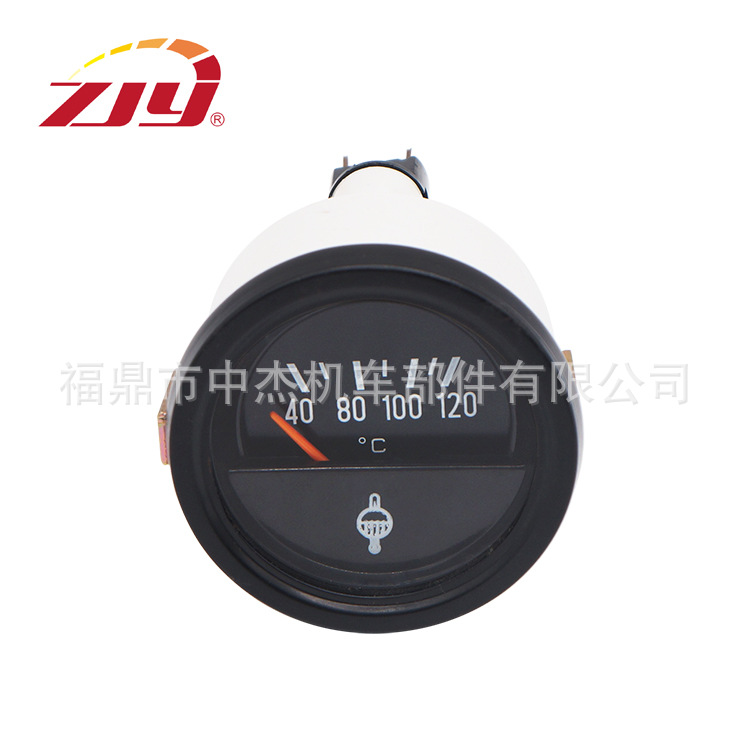 Zjy Zhongjie Instruments 2'' 52mm Water Temperature Gauge 40-120 Degrees Celsius Universal Pointer Sensor