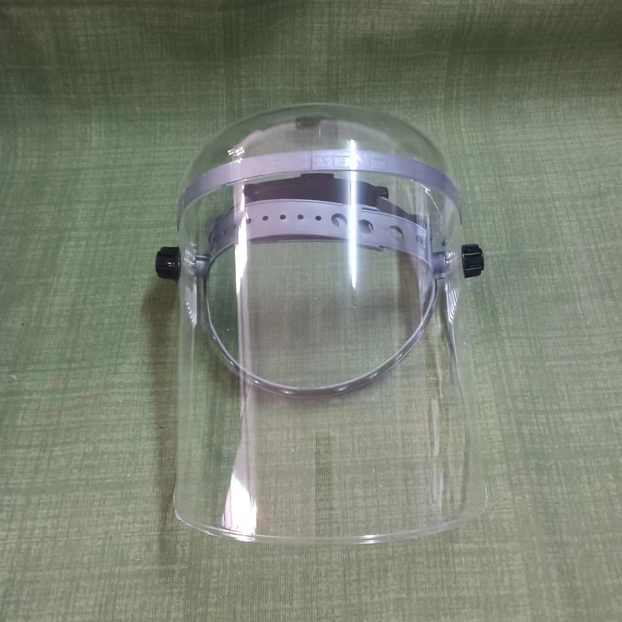 百工全优透明面罩防飞溅防冲击防化学耐高温有机玻璃全封闭面屏