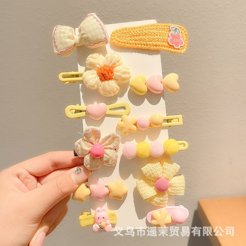 多巴胺儿童发夹女前额刘海夹鸭嘴夹头饰发卡碎发侧边卡子发饰夹子|undefined