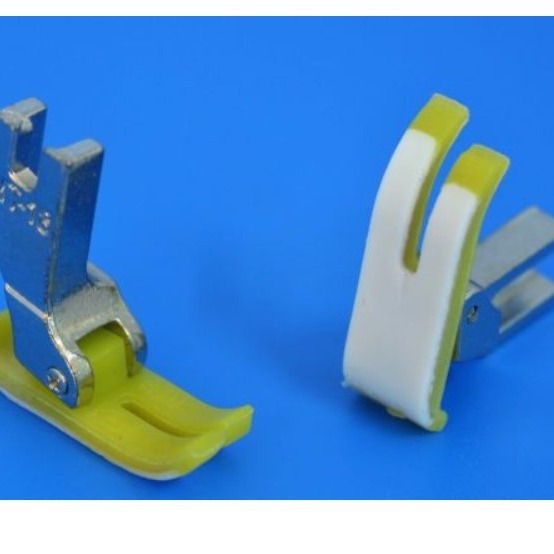 批发【MT-18平车塑料压脚 】铁氟龙耐磨  橡筋压脚工业机平车压脚