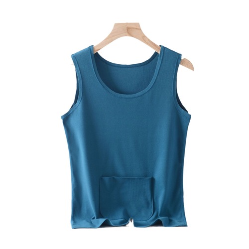 Autumn/Winter New Fleece Seamless Crew Neck V-Neck Sweatshirt with Double Pockets, Warm Waist Protection, Thermal Base Layer T-shirt, Fitted and Skin-Friendly Top