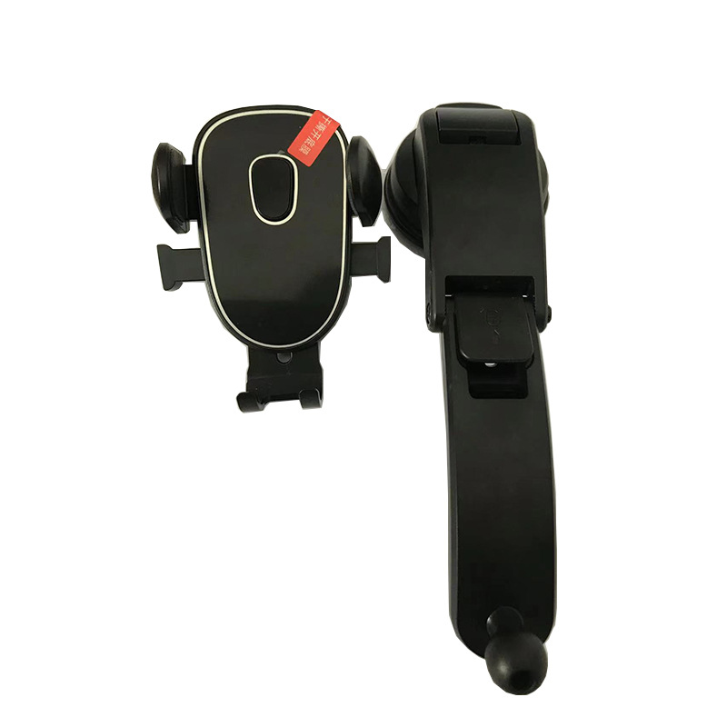 镜面夹子吸盘支架 瀑布吸盘 TPU支架 车载支架