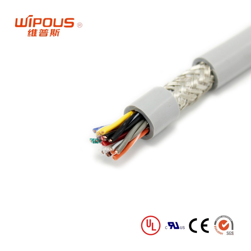 FNFLEX-KCY2-PVC CE认证 经济型耐热型PVC护套柔性屏蔽控制电缆