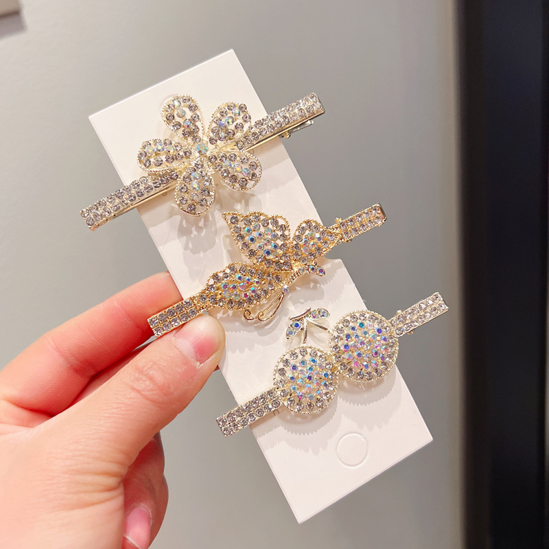 Women's Casual Sweet Flower Bow Knot Alloy Plating Hair Clip display picture 8