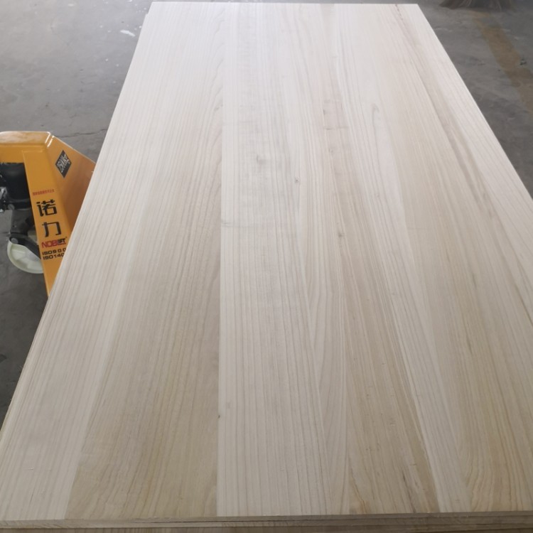 定制泡桐木衣柜实木家具环保拼板桐木北欧风格碳化一字置物隔板