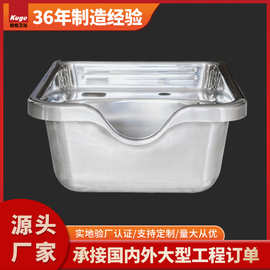[定制]316/304不锈钢洗头盆 工厂批发易清洁发廊沙龙店适用洗发盆
