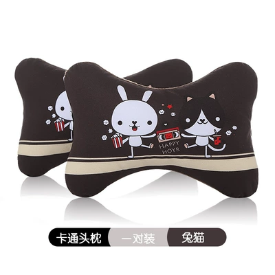 Headrest: Cervical Spine Pillow - headrest-cat-and-rabbit-set