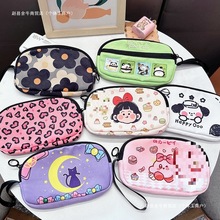 可爱多功能手机充电宝收纳袋钥匙零钱包耳机数据线卫生巾便携挂包