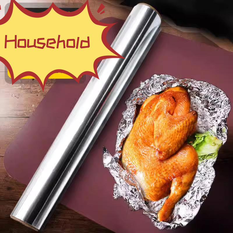 Papel desechable de aluminio para barbacoa, papel de estaño, papel de estaño comercial, papel de estaño especial para freidora de aire