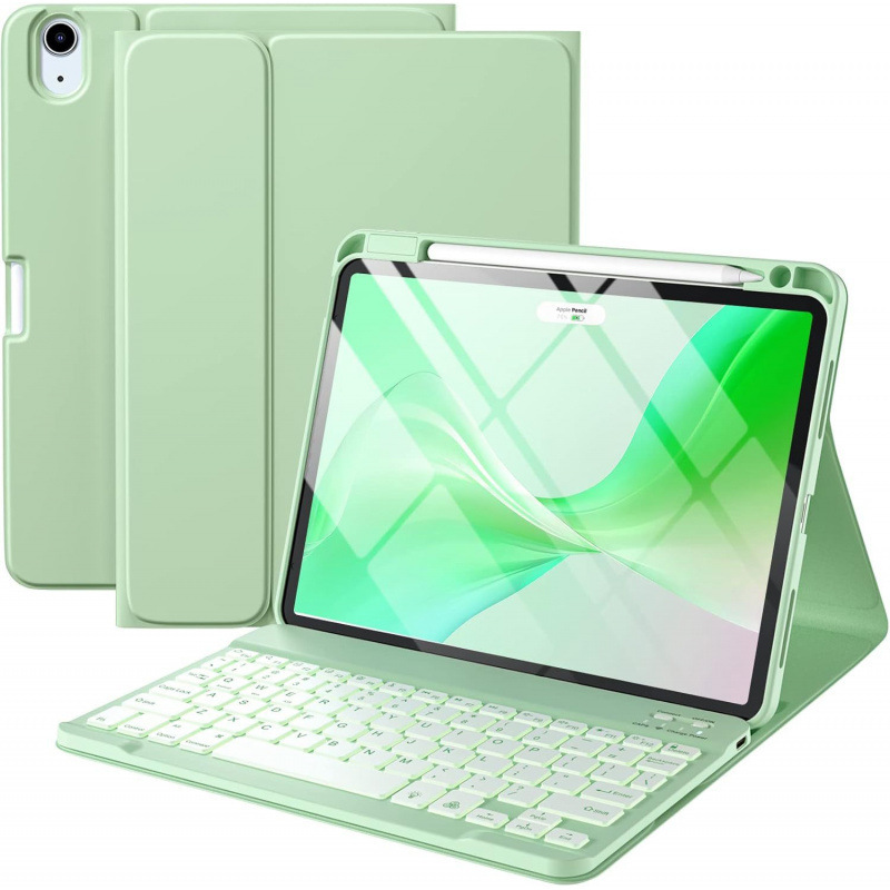 ipad10世代キーボードレザーケースipad9air611タブレット保護ケースair456右ペンスロットケースに適しています|undefined