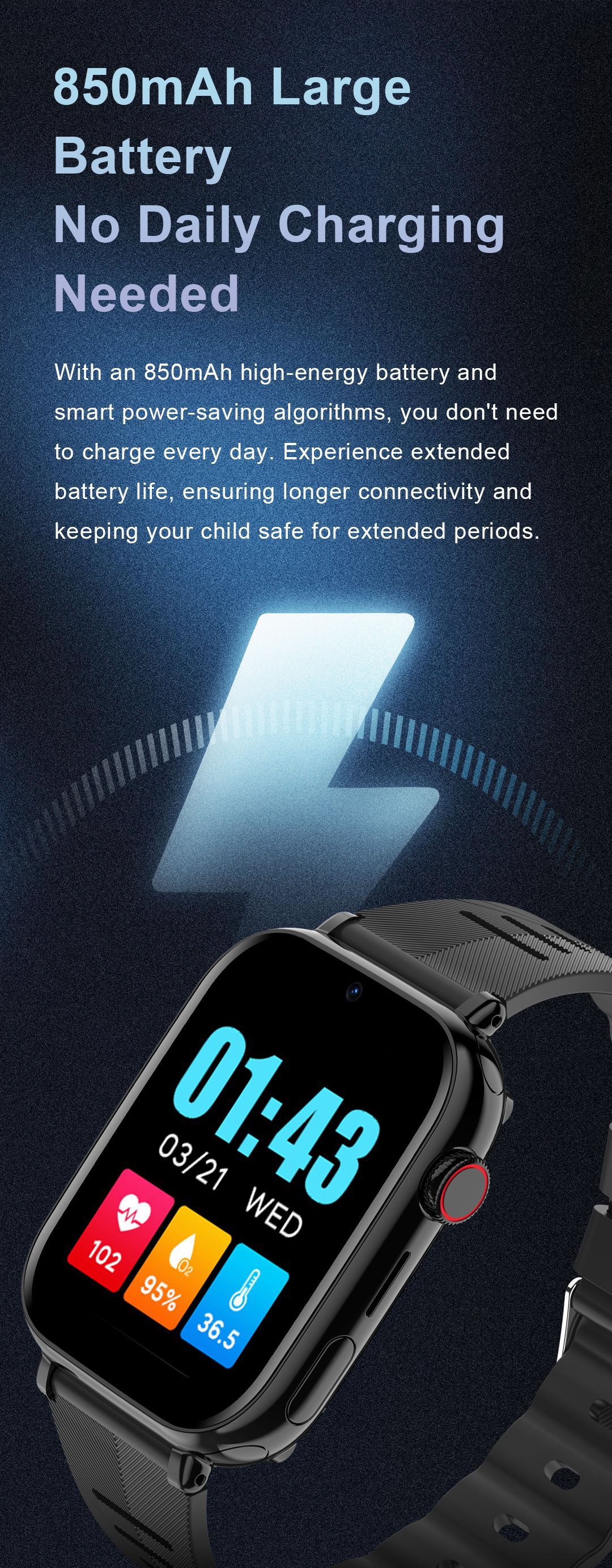 Cross-border e-commerce overseas version anti-wandering location, language video, elderly wristband, English version, health undefined