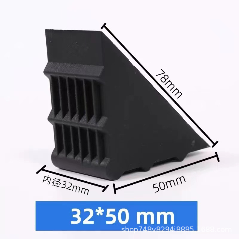 Embalaje de muebles triángulo anticolisión protección de esquina de plástico vidrio mármol protección de esquina de plástico fabricante