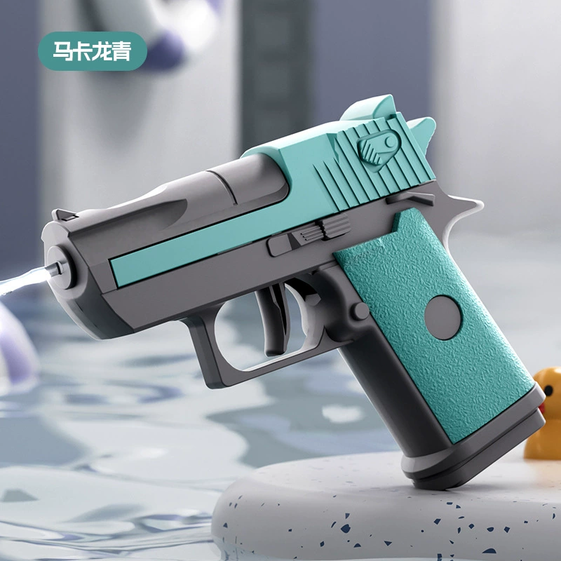 Мини-водяной пистолет, игрушка для бассейна в стиле глок, прозрачные и цветные варианты, 15 × 13 × 4 см