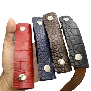 Cross-border Crocodile Pattern Bag with Handle Bag with Protective Cover Luggage Trolley Cover Anti-shoulder Strap Leather Cover