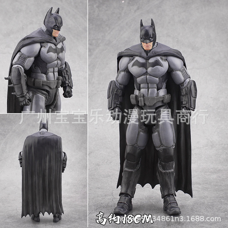 Superhéroes justicia unida acero Batman guerra superman puede hacer a mano modelo de muñecas adornos