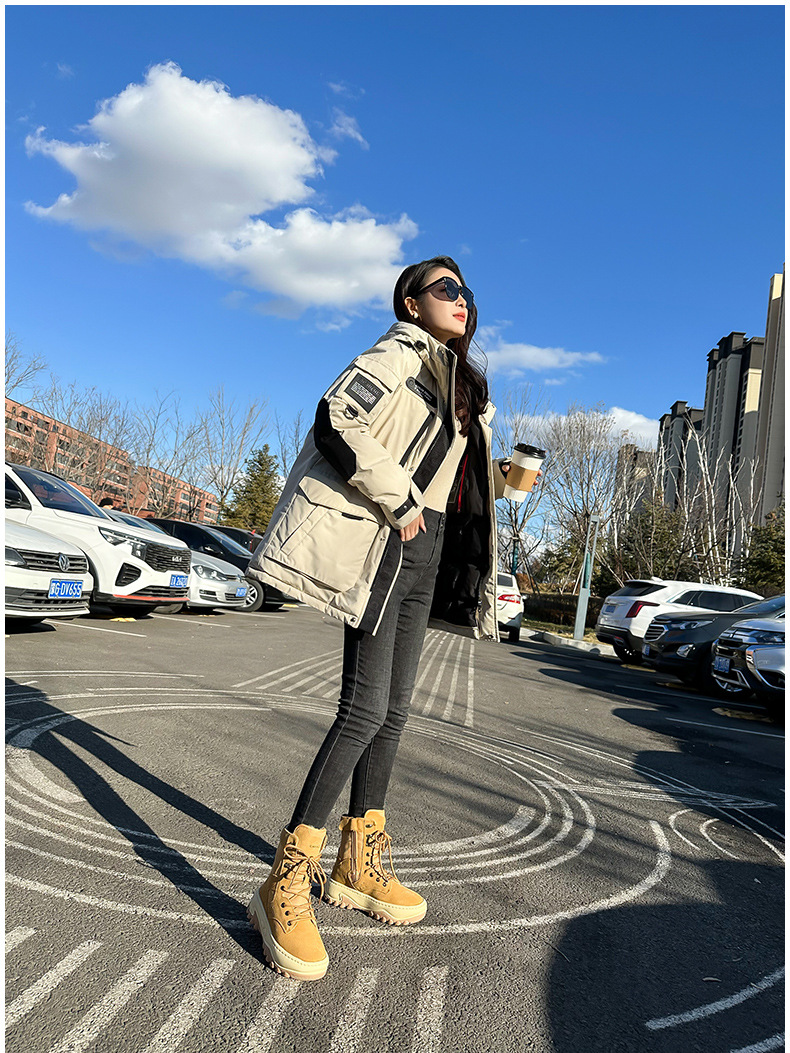 Herrskor Northeast Snökängor Vinter Damstövlar Äkta Läder och Päls Ull Varm Tjock Botten Halkfri Martinstövlar Plus Sammet_voghion.com